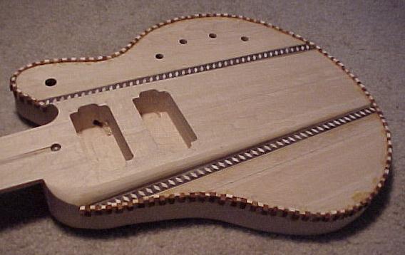 Checker binding top angled