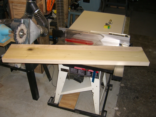 Raw wood