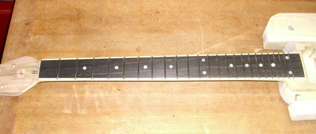 Frets added