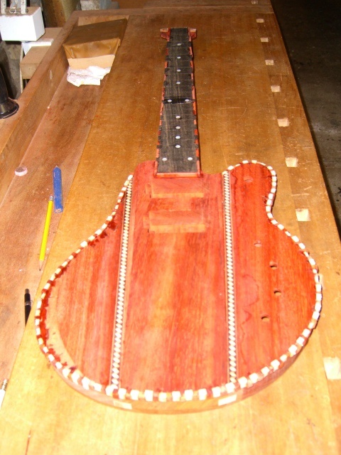 Body binding rough - Top view