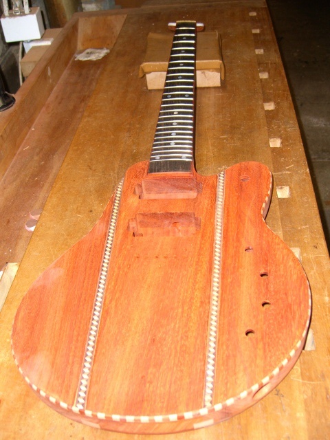 Front ready for finish
