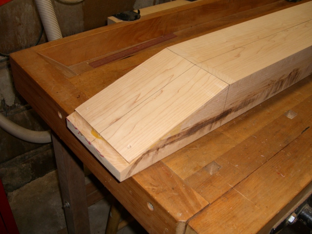 Headstock veneer