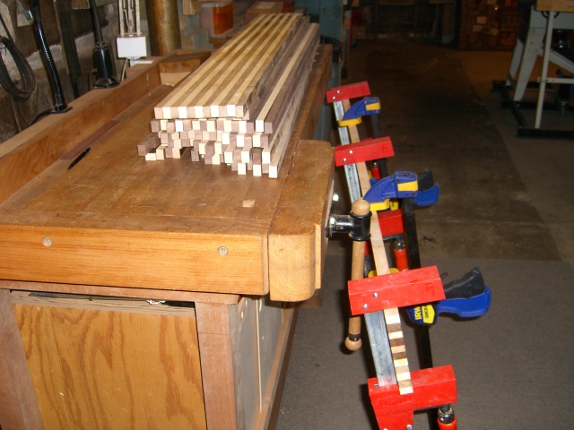 Cut and glued