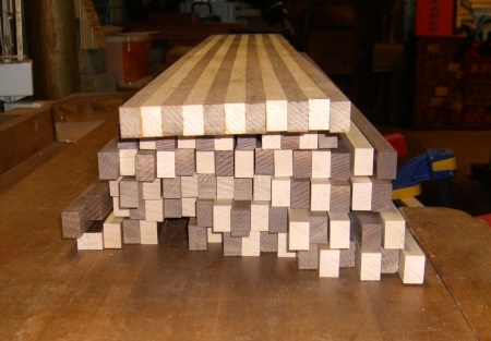 Cut wood ends