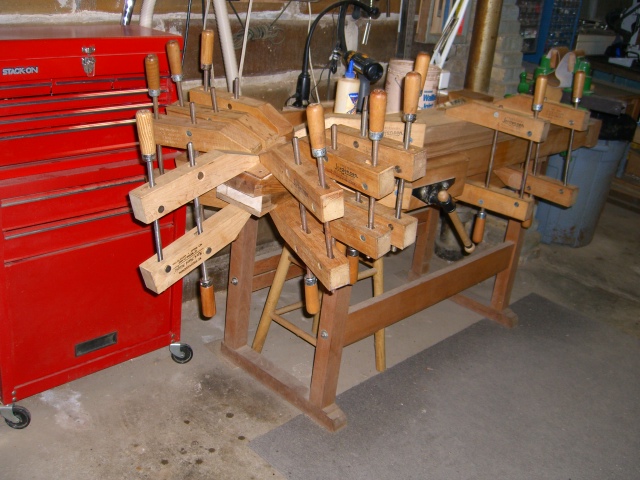 Headstock veneer clamped