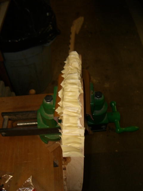 Body binding inlay in-process
