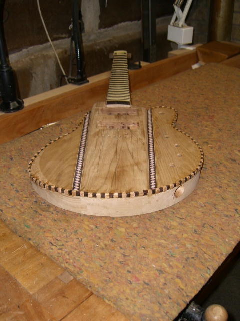 Body binding inlays rough after glue