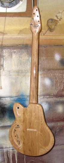 Finish buffed back